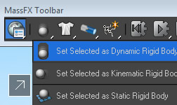 MassFX dynamic simulation