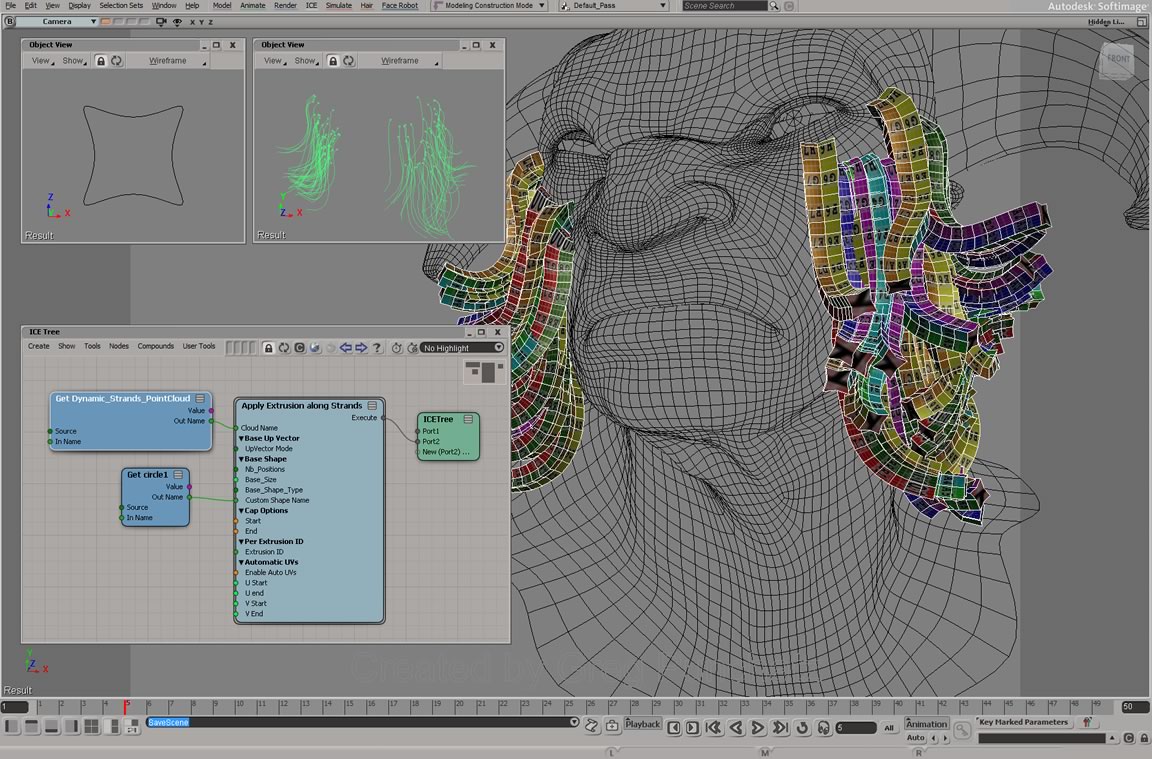 Procedural geometry creation